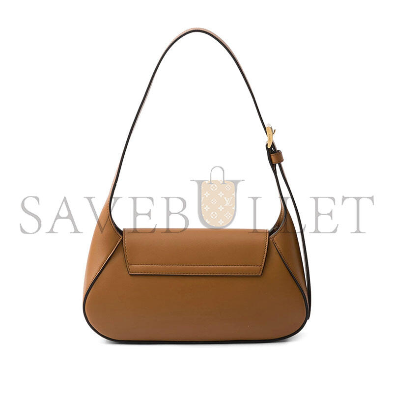 Pra*a small leather shoulder bag 1bd358 (25*15*5cm)